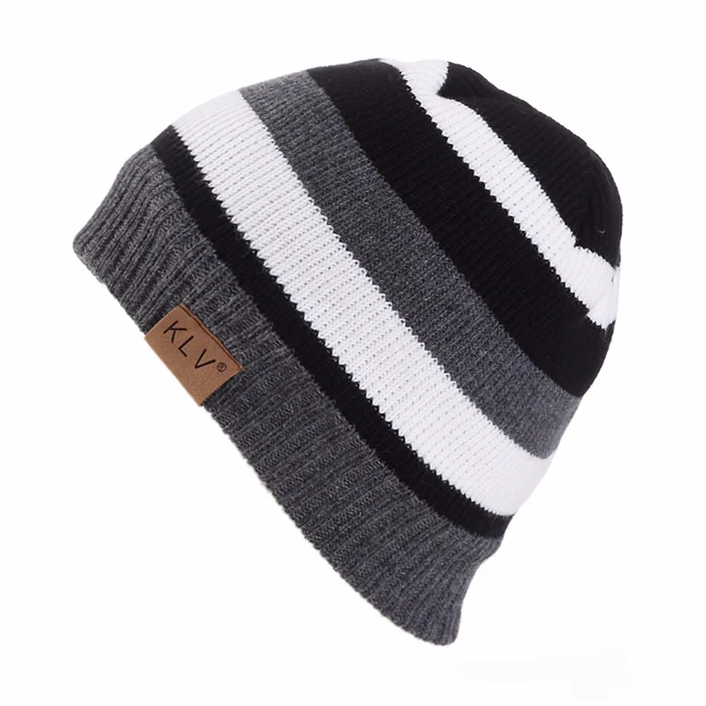 Fashion Men Women Baggy Crochet Winter Wool Ski Beanie Skull Slouchy Caps Hat