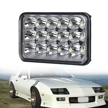 

1PCS Long Lasting LED Headlight Sealed Dual Hi/Lo Beam Transform Compatible with Peterbilt 357 379 378, Kenworth T800 W900 FLD