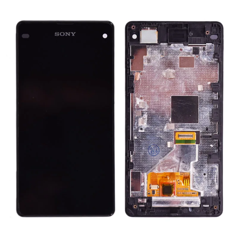 4,3 '' для sony Xperia Z1 Mini Compact D5503 M51W ЖК-дисплей кодирующий преобразователь сенсорного экрана в сборе с рамкой