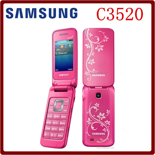 Samsung C3520 Original Unlocked 2.4 Inch English Keyboard
