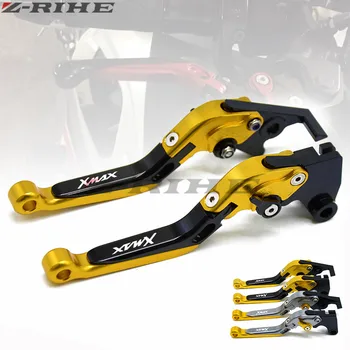

FOR XMAX LOGO Motorcycle Brakes For Yamaha XMAX 300 X-MAX 300 2017-2018 CNC brake Clutch levers xmax300