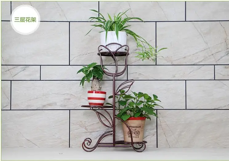

Flower multilayer floor balcony and indoor living room showy money plant bracketplant jardiniere