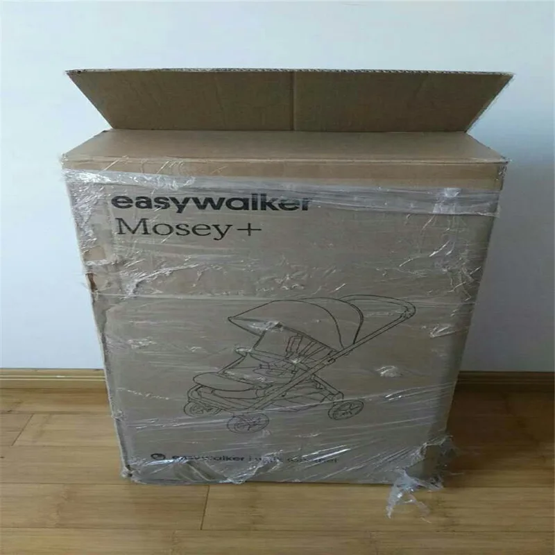 Голландский высокий пейзаж easywalker Mosey+ коляска Международная Высококачественная детская коляска амортизация светильник и легко складывается