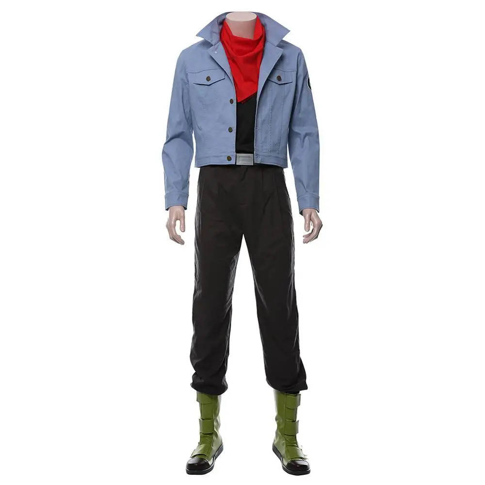 Anime Dragon Ball Super Future Torankusu Trunks Cosplay Costume And