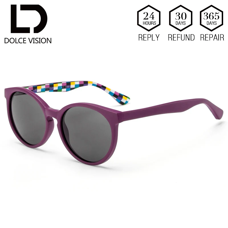 Мужские и женские винтажные очки dolcevision высокого качества с круглой оправой