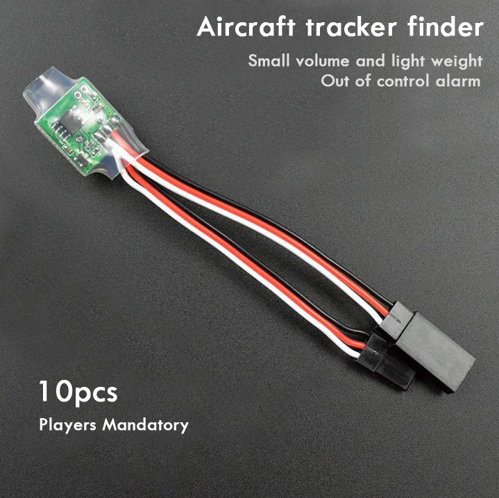 

10pcs Hot Lost Alarm Finder Tracker drone Aircraft tracker finder for Aircraft RC Model Air Plane Helicopter Multicopter 6IRP