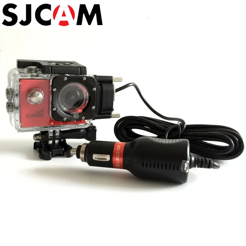 SJCAM Motorcycle Waterproof Case for SJ5000 SJ4000 Series Cam Charging shell for sj cam SJ5000X Elite