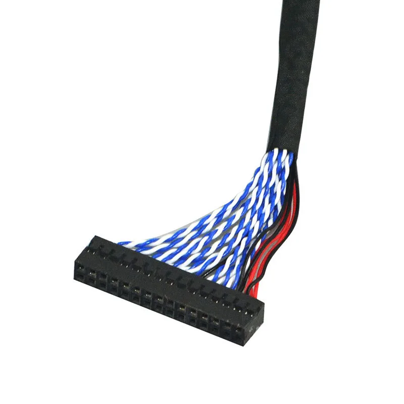FIX S8 30Pin LVDS кабель для контроллера ЖК дисплея длина 26 см 17 дюймовой 19 TFT панели 2ch 8bit