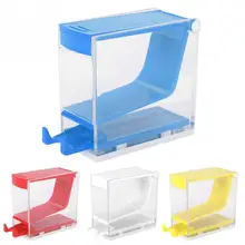 4 цвета Стоматологическая Ортодонтическое стоматолог устройство подачи ватных валиков Пресс Тип коробка