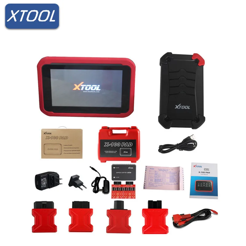 

Origional XTOOL X-100 PAD Tablet Key Programmer with EEPROM Adapter Support Special Functions X 100 PAD