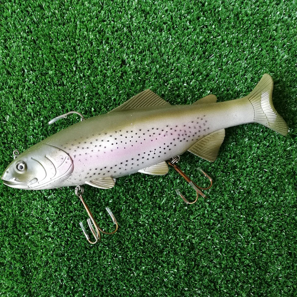 Swolfy 1Pcs Big Size Fish 30cm 400g Deep Sea Fishing Lures Swimbait