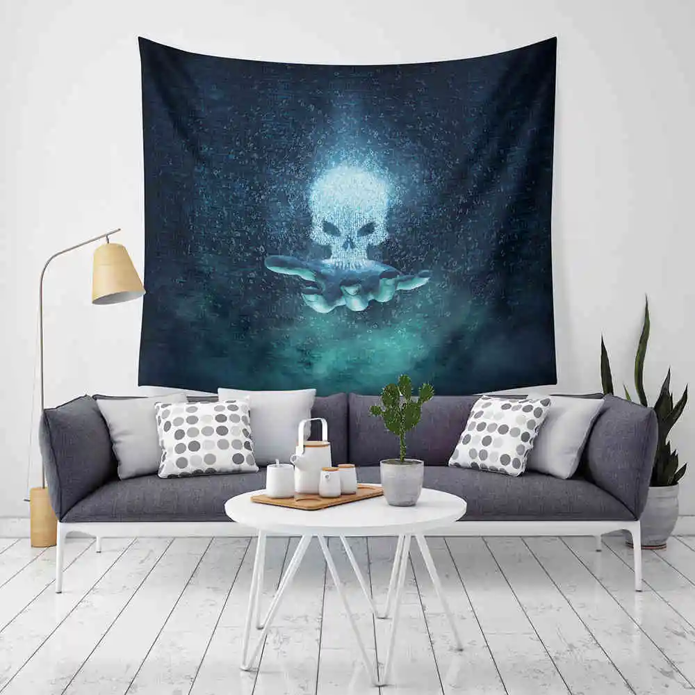 Hippie Mandala Wall Hanging Bts Tapestry Cotton Shadom Printed Mandala Towel For Living Room Bedroom Home Boho Psychedelic