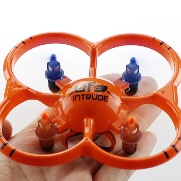 U207 6 Axis Gyro 4CH Radio Control Drone Orange Quadcopter UFO Toys US Shippingin RC Airplanes