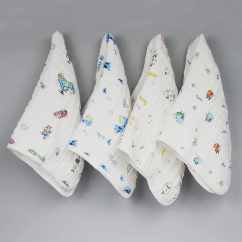 

3pcs/lot Washing Gauze Bath Towel MUSLIN Cotton Infants Small Towel Neonatal Baby Face Towel Soft Handkerchief 30*50cm