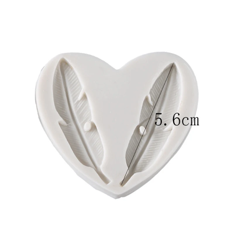 Angel Feather Mould Silicone Mold Fondant Cake Decorating Tool Gumpaste Sugarcraft Chocolate Forms Bakeware