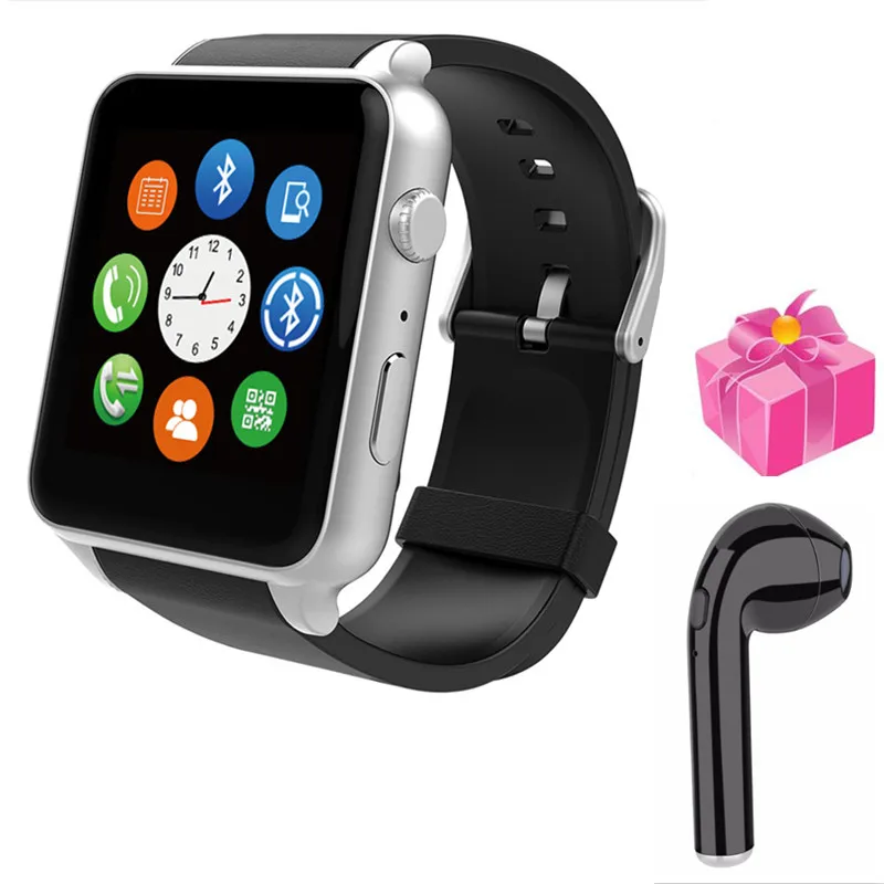 

GT88 health activity tracker for apple watch for Android iOS with heart rate monitor watch men women+free headset