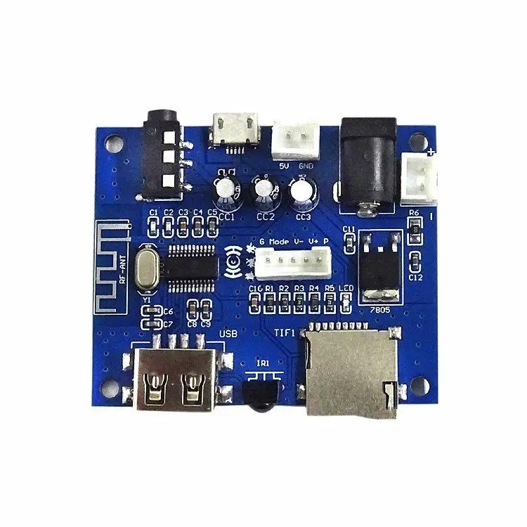 Модуль аудиоприемника DYKB Bluetooth 5 0 U disk/ TIF / USB MP3 APE LFAC WMA Lossless Audio player + пульт