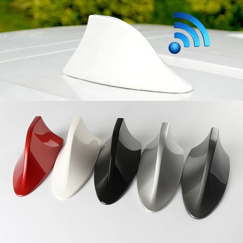 

Shark Antenna Car Radio Aerials Shark Fin Fm Auto Antena For Ford Focus 2 3 fiesta mondeo ecosport kuga Car accessories styling