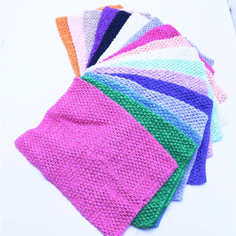 

1pc 24*32cm Knit Spool Wrapped Chest Tube DIY Sewing Tulle Crochet Tutu Skirt Chest Wrap Fabric Accessaries Birthday Party Decor