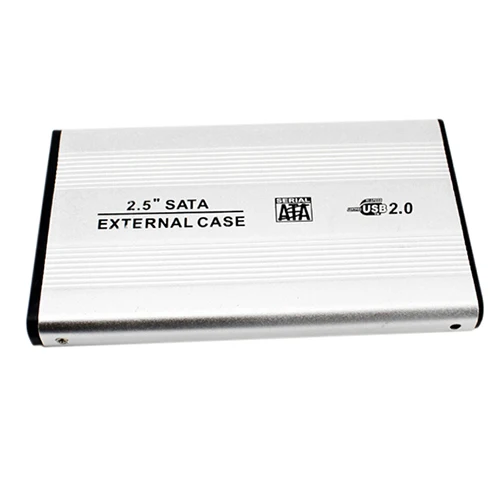 Портативный корпус USB 2 0 SATA Внешний чехол для ноутбука жесткого диска sata Корпус
