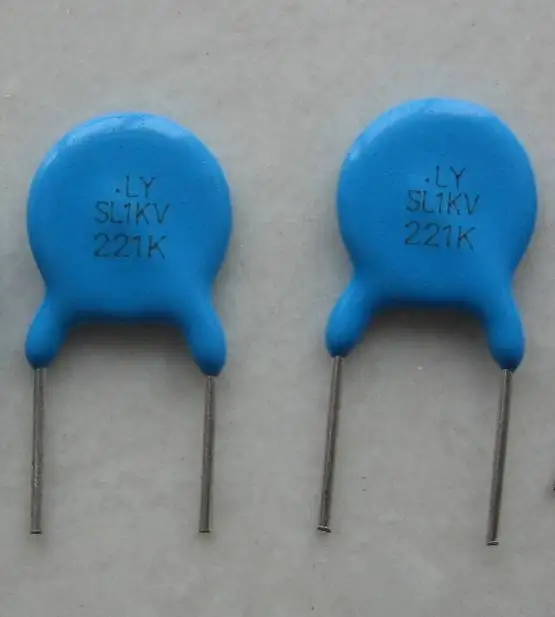 Condensadores cerámicos LY SL, 100%, 221K, 1kv, 221