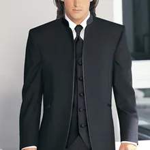 Черные модные мужские костюмы под заказ Terno Masculino последний костюм для жениха лучшие мужские красивые удобные смокинги