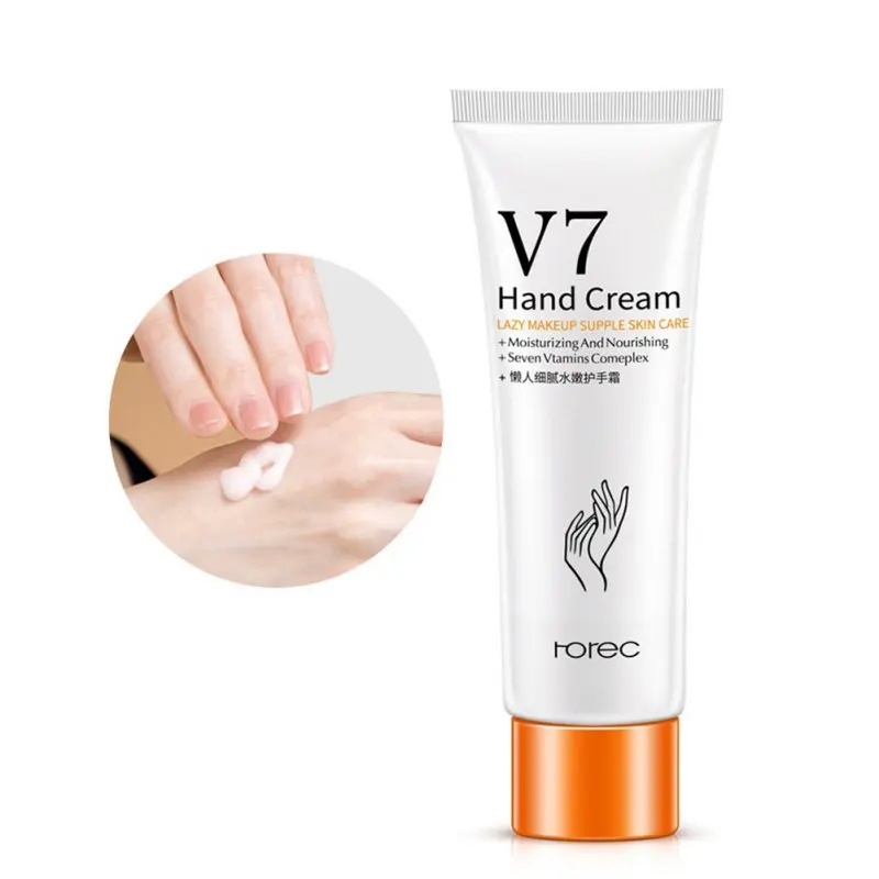 

V7 Soft Hand Cream Lotions Serum Repair Nourishing Hand Skin Care Anti Chapping Anti Aging Moisturizing Whitening Cream