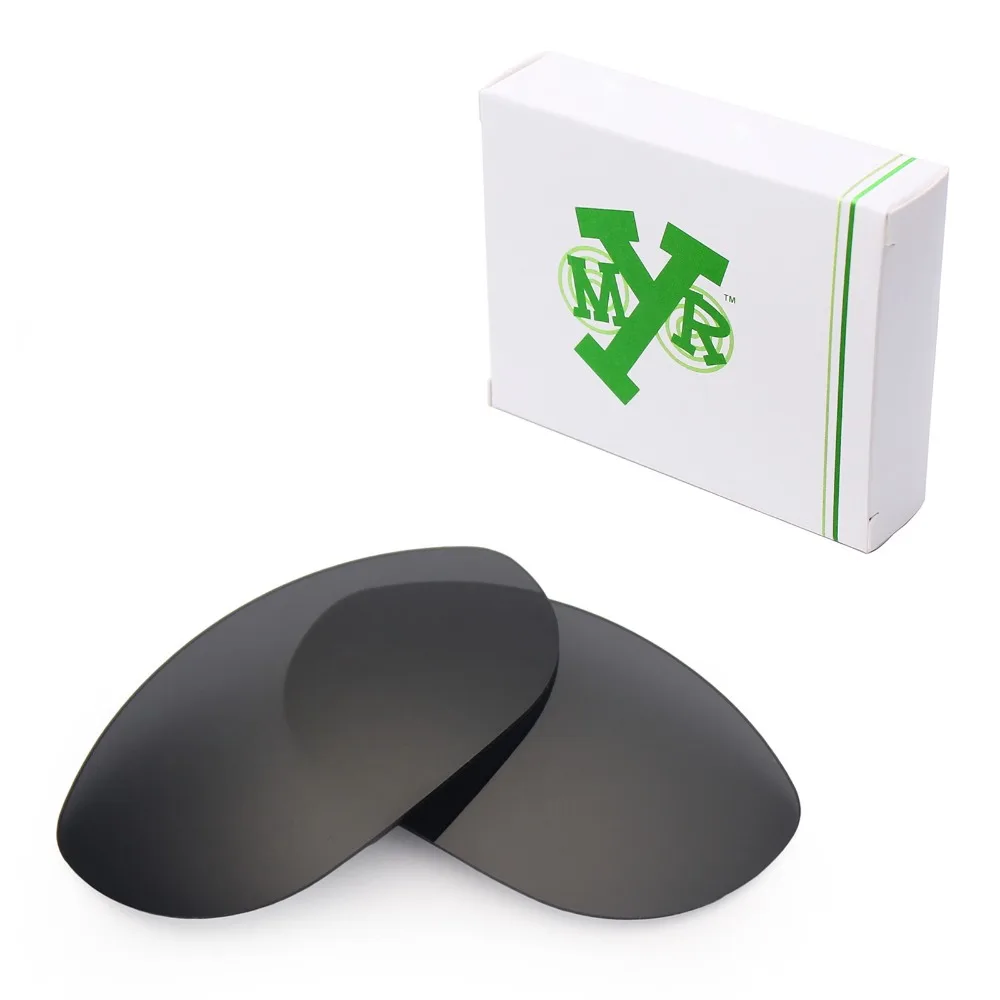 

Mryok POLARIZED Replacement Lenses for Oakley Monster Dog Sunglasses Stealth Black