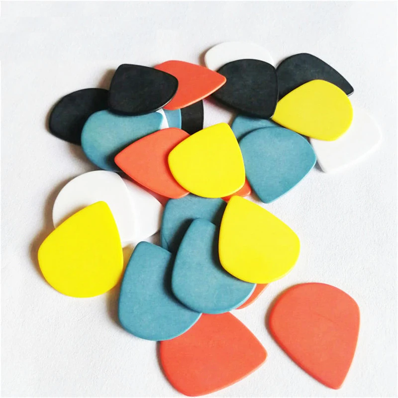 

Free Shipping Delrin 1.5mm Extra Heavy Guitar Picks Teardrop JAZZ Shape with Mixing Colors