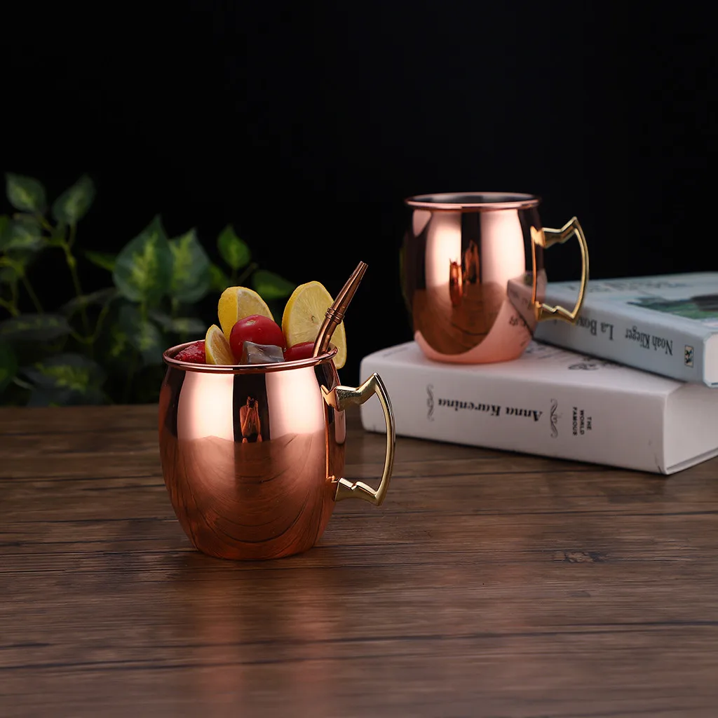 

Stainless Steel 304 Cup Mug Cup Moscow Donkey Mule Cup Cocktail glass.