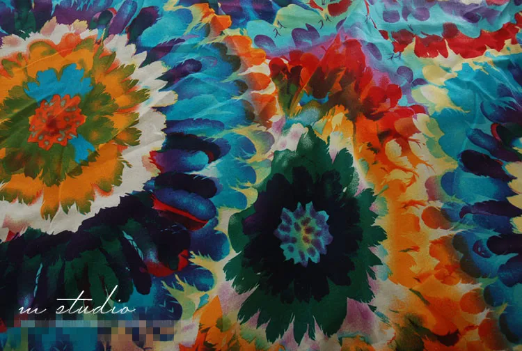 Ткань из льна и хлопка в Индийском африканском стиле 100 см * 140 см|fabrics for patchwork|ethnic
