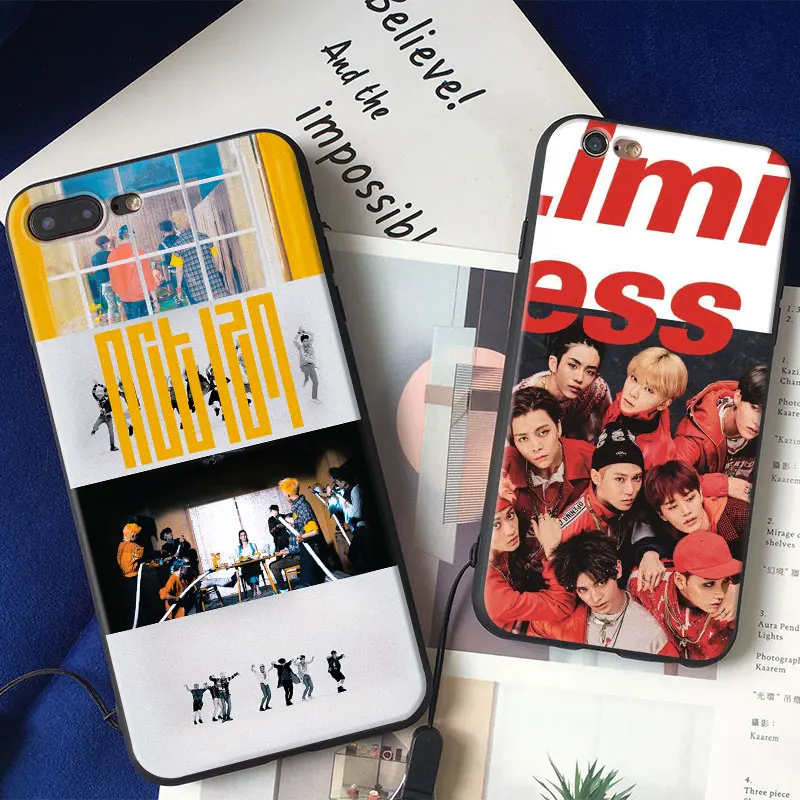 

NCT 127 Kpop Boy group Cover Shell For Apple iPhone 5 5S SE 6 6S 6Plus 6sPlus 7 7Plus 8 8Plus X Soft Silicone Tpu Phone Case