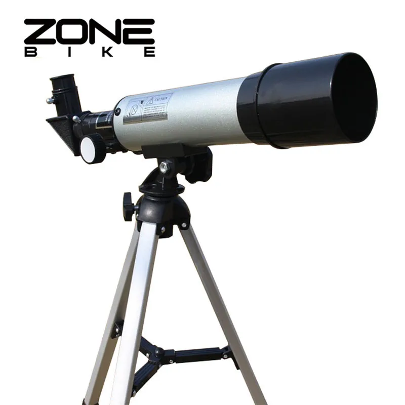ZONEBIKE Zoom HD 300X Outdoor Space Astronomical Telescope Monocular With Tripod 360/50mm Telescopic Spotting Scope For Children quality zooming outdoor monocular space astronomical telescope with portable tripod spotting scope 700 60mm telescope