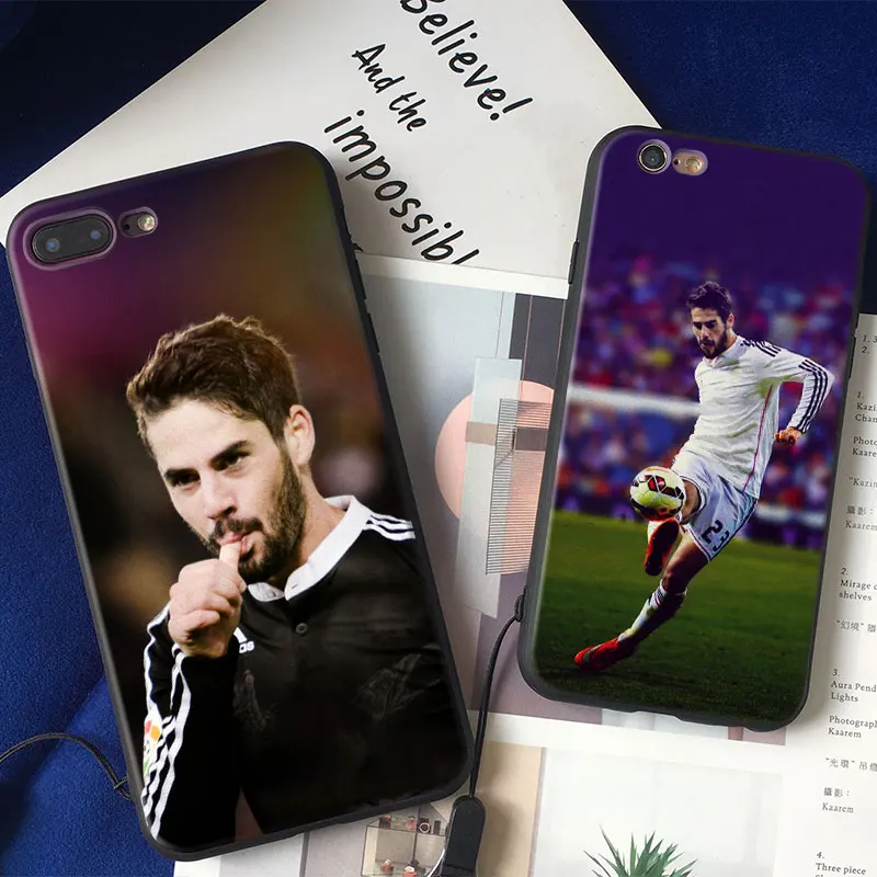 

Isco Alarcon Coque Logo Cover Shell For Apple iPhone 5 5S SE 6 6S 6Plus 6sPlus 7 7Plus 8 8Plus X Soft Silicone Tpu Phone Case