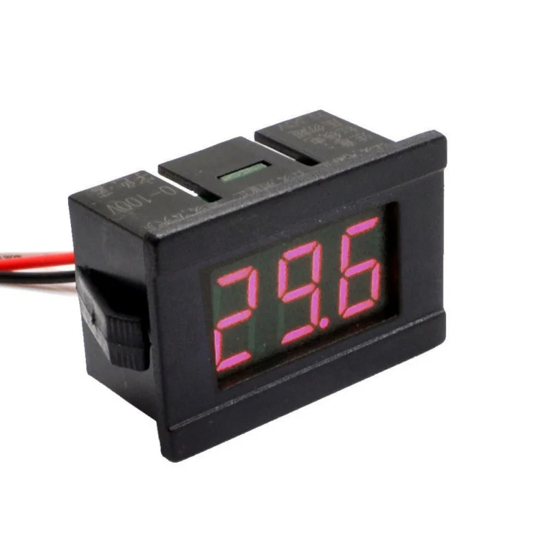 

DC 0-100V 3 Wire Red LED Digital Display Voltmeter Voltmeter Ammeter High Quality Volt Meter
