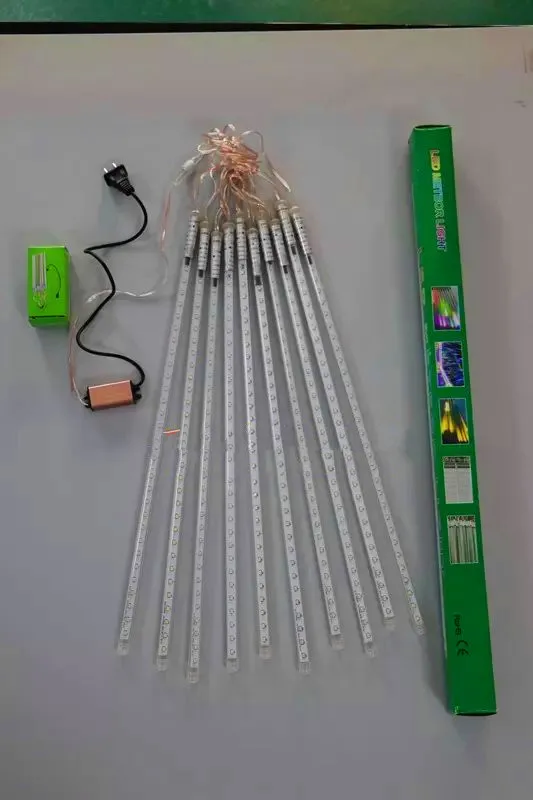 

80cm long Snow Fall Meteor led tube;12mm diameter;10pcs/set;AC90-260V input