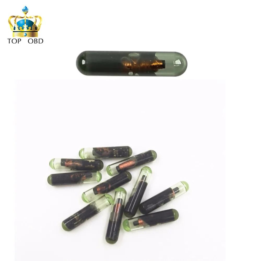 

5pcs/lot CN6 ID48 Car Transponder Glass Blank Cloner Chip Use for mini CN900/ND900 MINI Key Programmer CN6 For ID48 Chip