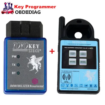 

TOYO KEY OBD II KEY PRO Support All Key Lost For To-yo-ta G & H Plus V1.15 ND900 Mini Transponder Key Programmer