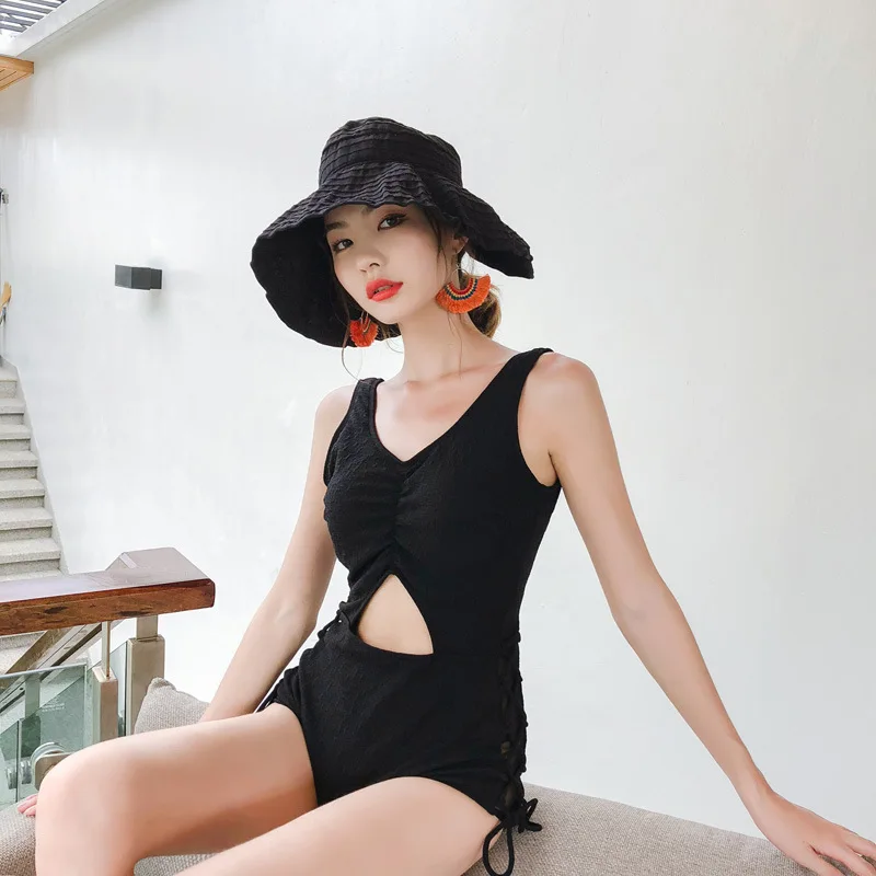 

Tankini Monokini 2019 One Peice Swimsuit Women Trikini One-Piece Swimsuits Swimming New Sexy Korean Bathing Suit Women One Piece
