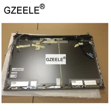 GZEELE для Dell Precision M6600 lcd задняя крышка с петлями для 17," сенсорный экран K5W3R 0K5W3R RW56J крышка в сборе с верхней крышкой чехол