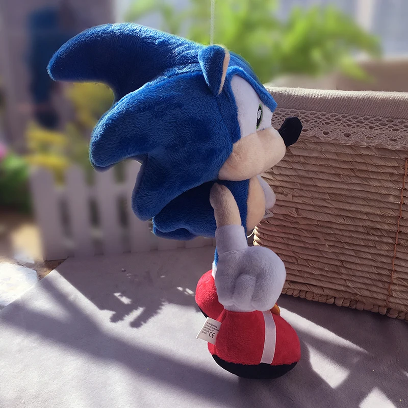 2 шт./лот 28 см Sonic плюшевые игрушки кукла Black Blue Shadow мягкая плюшевая игрушка для