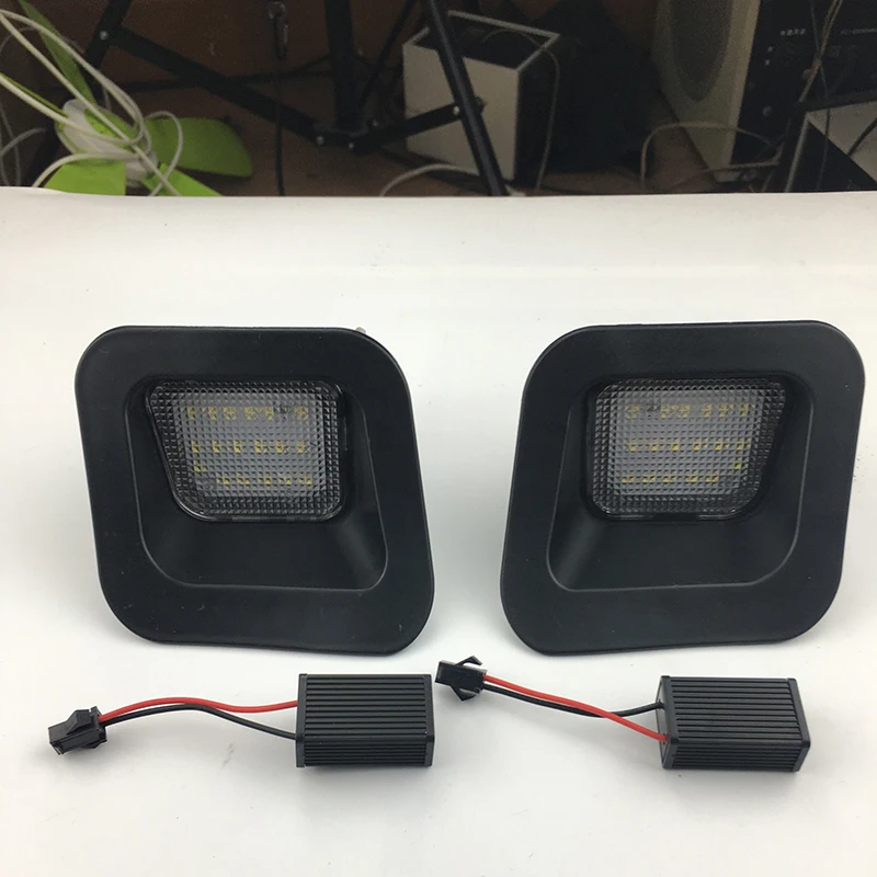 12 V автомобильные номерные знаки фары на задний бампер светодиодный лампы для Do-dge Ram 1500/2500/3500 5500 K Высокое качество номерные знаки 2 шт