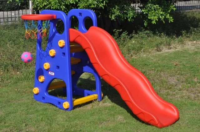 outdoor play slide