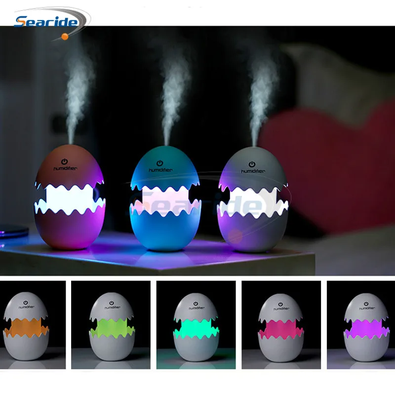 

Home Aromatherapy Ultrasonic Air Humidifier Essential Oil Aroma Diffuser Electric Cool Mist Maker Fogger USB Car Humidifier
