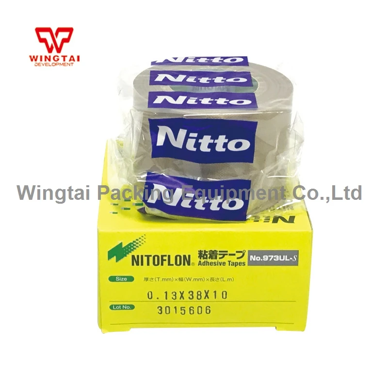 T0.13mm* W38mm* L10m Nitto NITOFLON термостойкая липкая лента PTFE 973UL-S