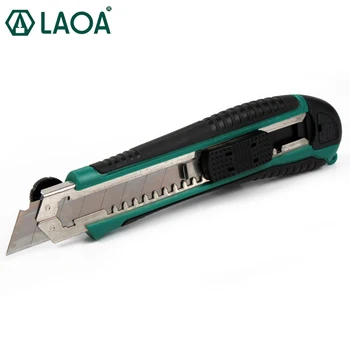 

LAOA Utility Knife SK5 Art Knife 18mm Spare blade Students Knifes Nicking Tool Wallpaper Knife Electrician Tools