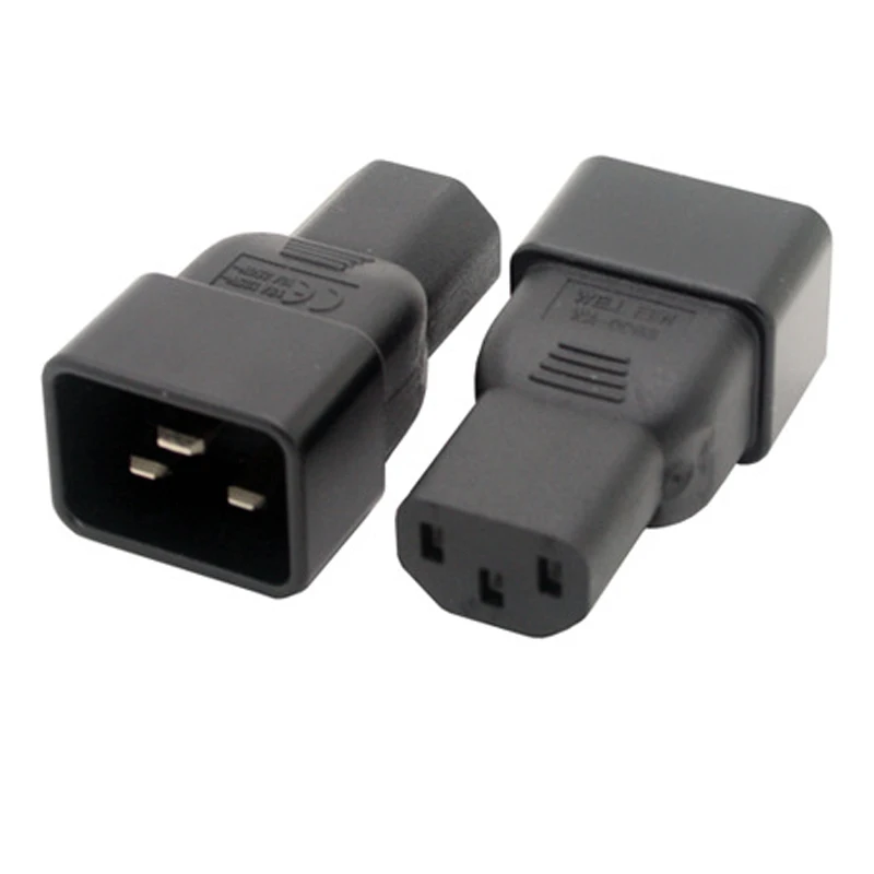 IEC 320 C13 в C20 угловой адаптер IEC320 переменного тока переходник тока|plug converter|iec320 c20iec