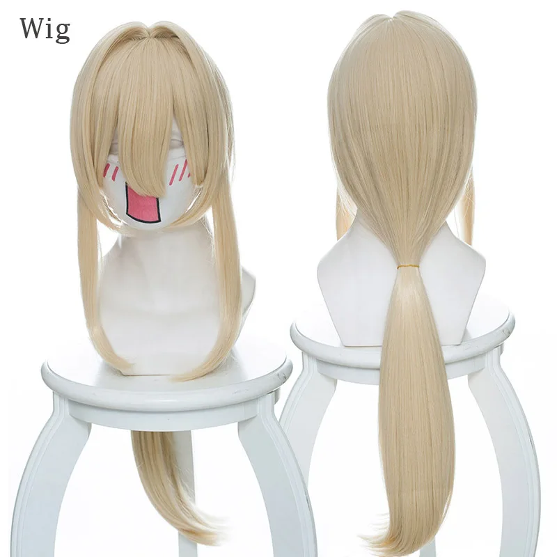 Coshome Anime Violet Evergarden Cosplay Costumes Violet Wigs Women Girls Spring Long Dress For Halloween Party (4)