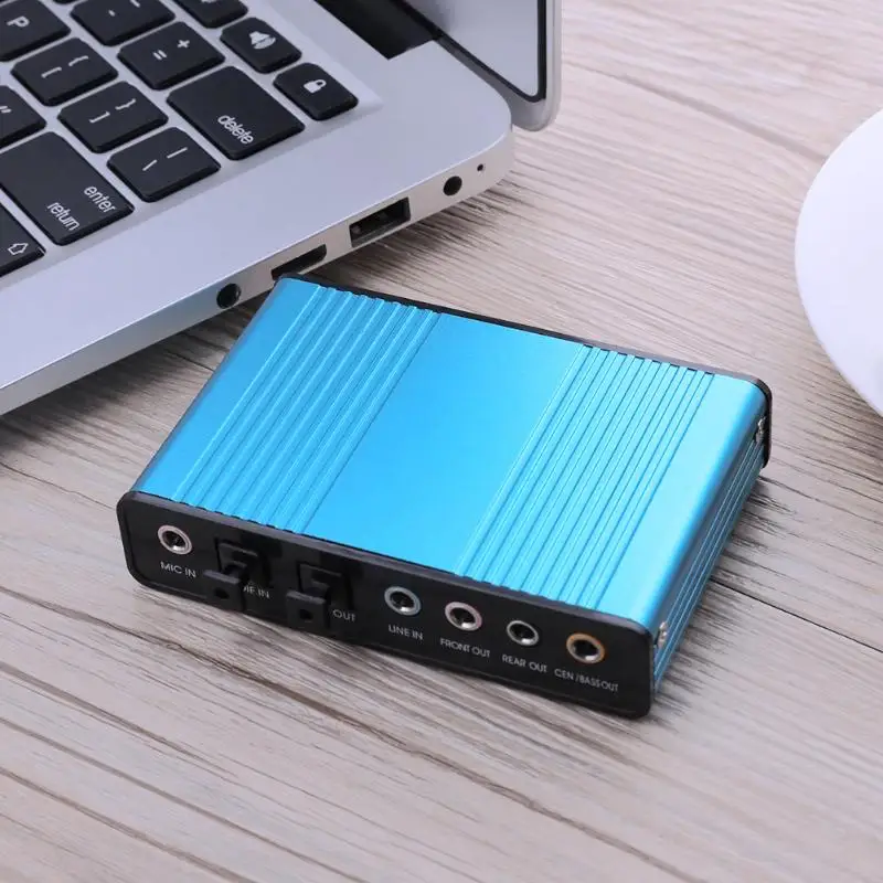 Внешняя звуковая карта USB канал 5 1 7 оптический адаптер для ПК ноутбука|usb sound card|sound