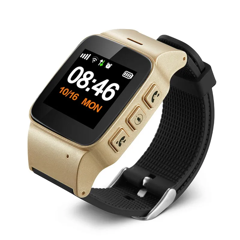 

Elderly Kids Smart Watch Phone SOS Anti-lost Gps+Wifi+LBS Tracking Watch for Iphone Android Phones Old Men Women